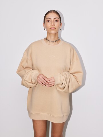 LeGer by Lena Gercke Sweatshirt 'Indra' in Beige: predná strana