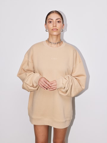 LeGer by Lena Gercke Sweatshirt 'Indra' in Beige: voorkant