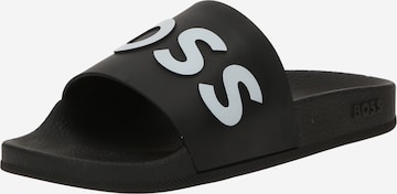 BOSS Pantolette 'Bay' in Schwarz: Vorderseite