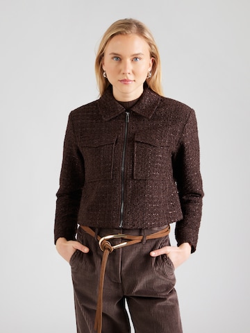 ONLY Преходно яке 'ONLSHONA' в кафяво: отпред