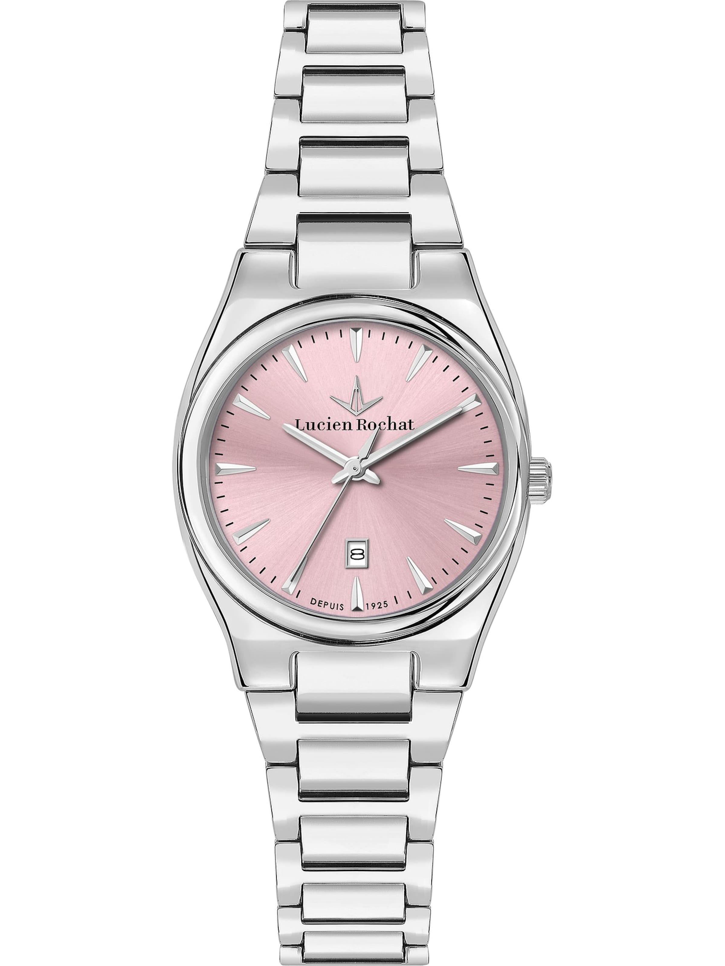 Lucien Rochat Uhr in Silber: Vorderseite