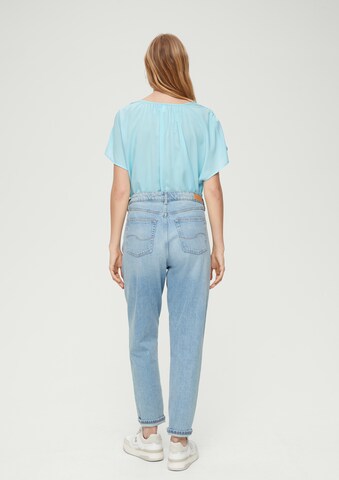 QS Bluse in Blau