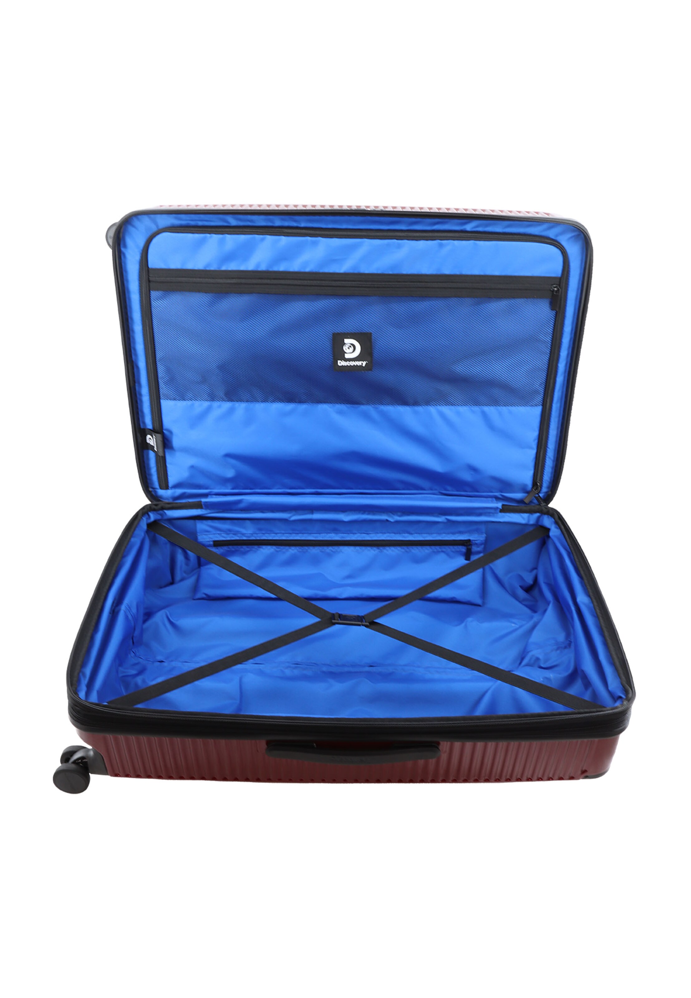 Discovery Suitcase 'Crossroad' in Red