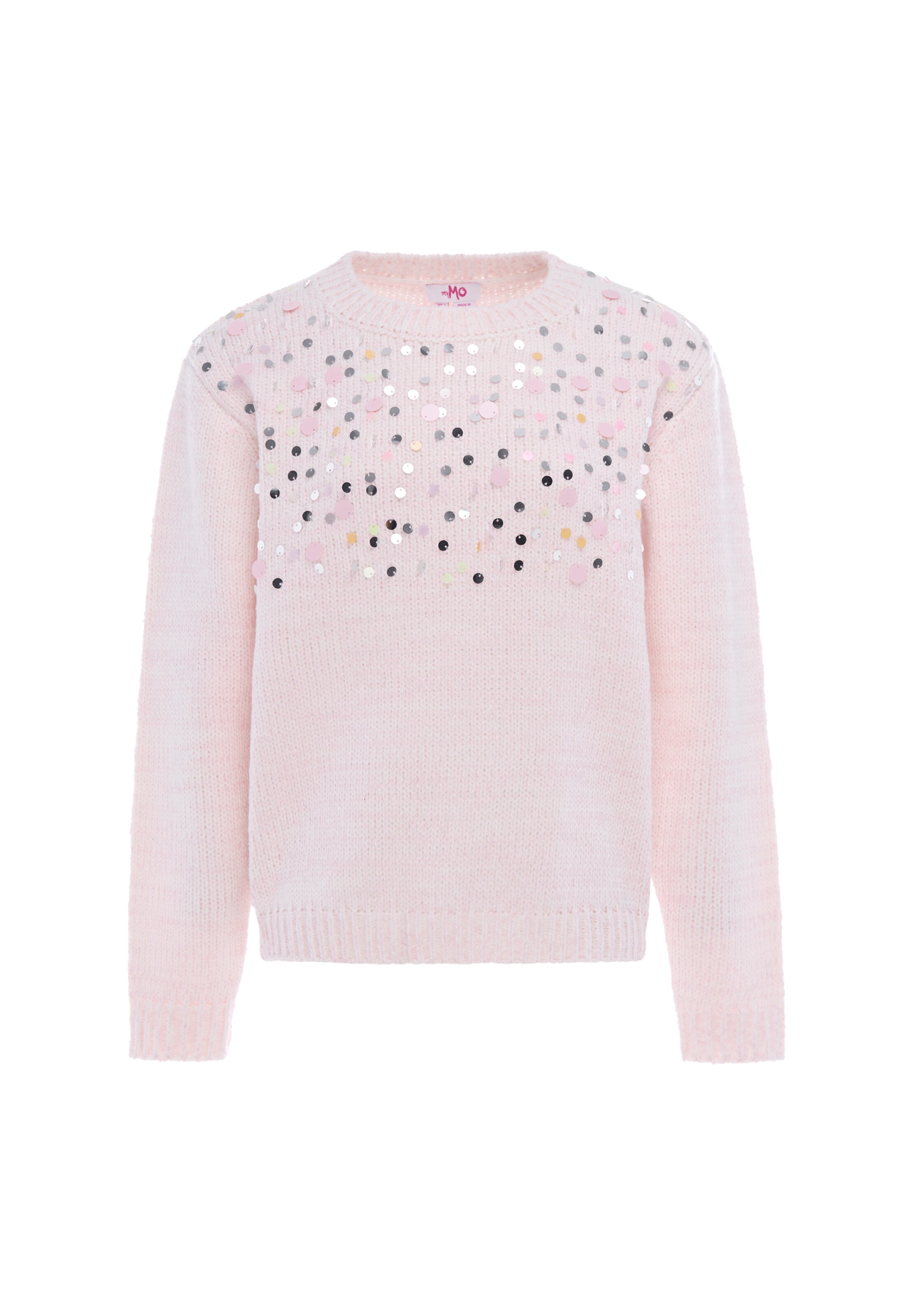 MYMO Trui 'Young Fashion' in Wit: voorkant