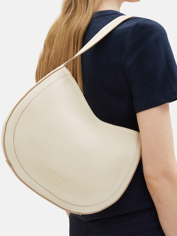 TOM TAILOR Handbag 'Thea' in White: front