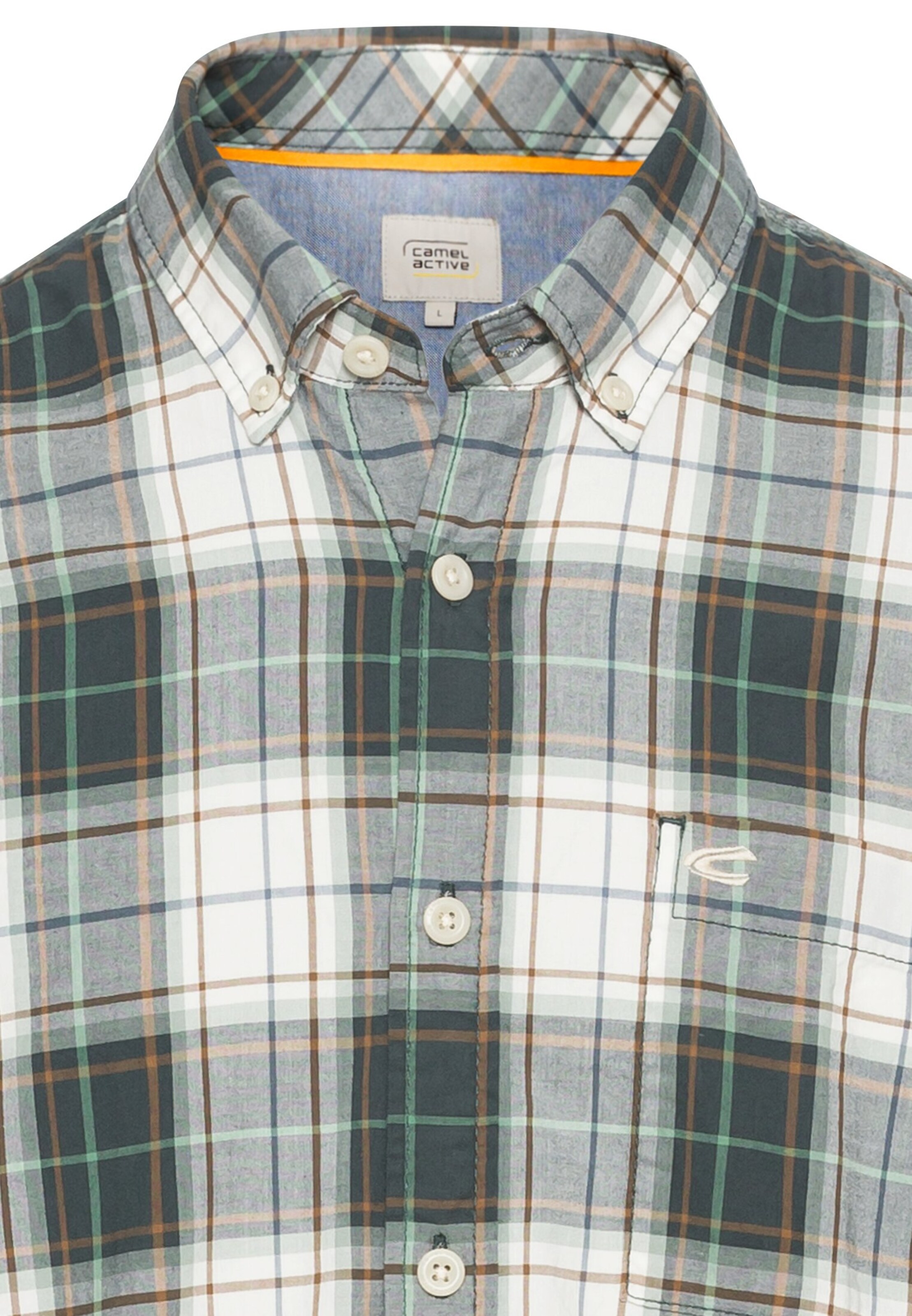 CAMEL ACTIVE Regular Fit Hemd in Grün