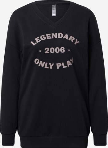 Sweat de sport 'Jara' ONLY PLAY en noir : devant