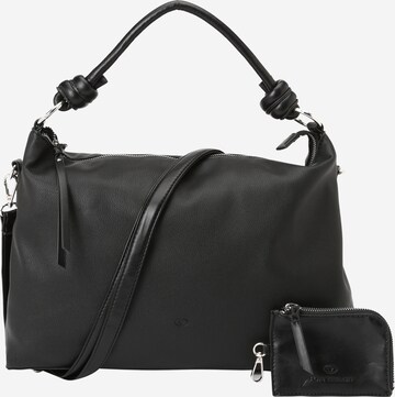 TOM TAILOR Shoulder Bag 'Hannah' in Black: front