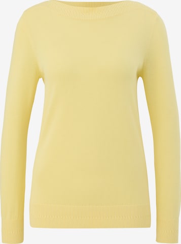 s.Oliver Sweater in Yellow: front