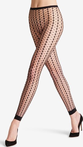 FALKE Leggings 'Paradise Net' in Schwarz: Vorderseite