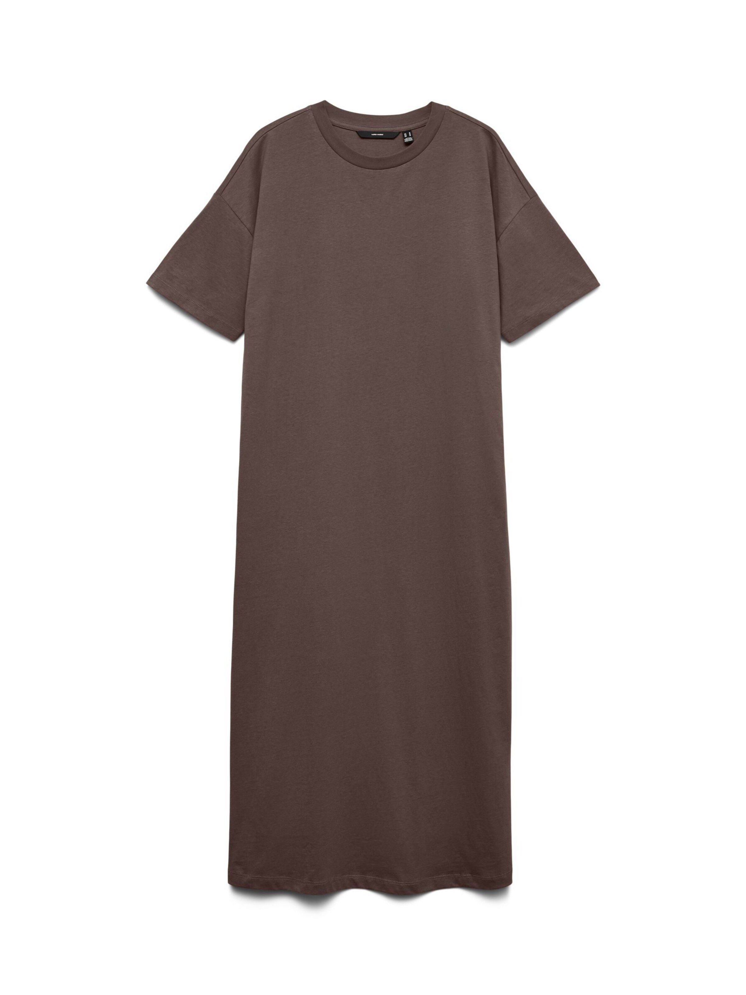 VERO MODA - Vestido 'VMMOLLY' en marrón: frente