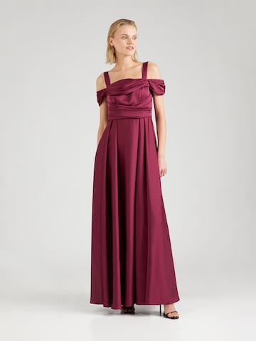 Vera Mont Evening Dress in Purple: front