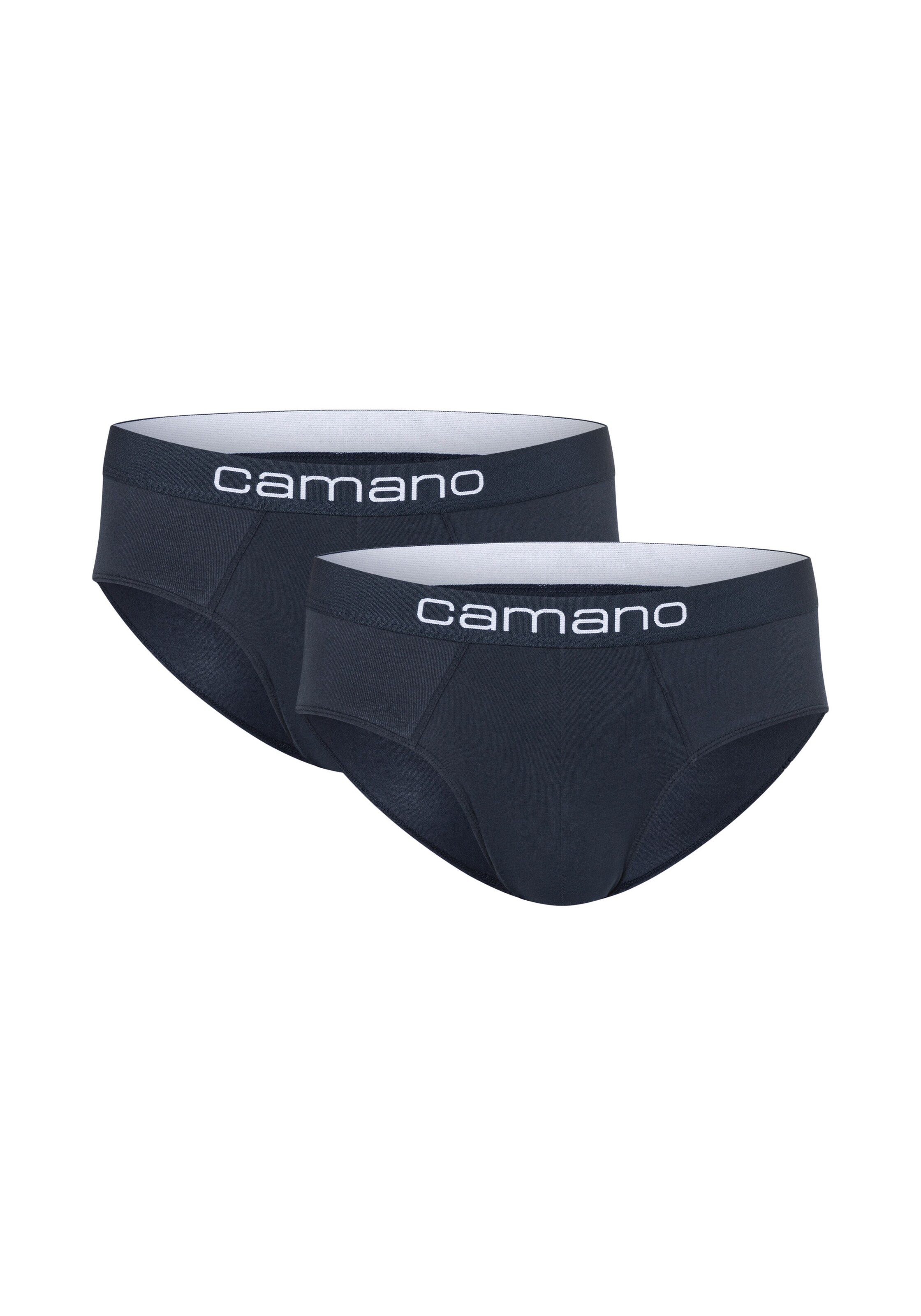 camano Slip in Blauw: voorkant