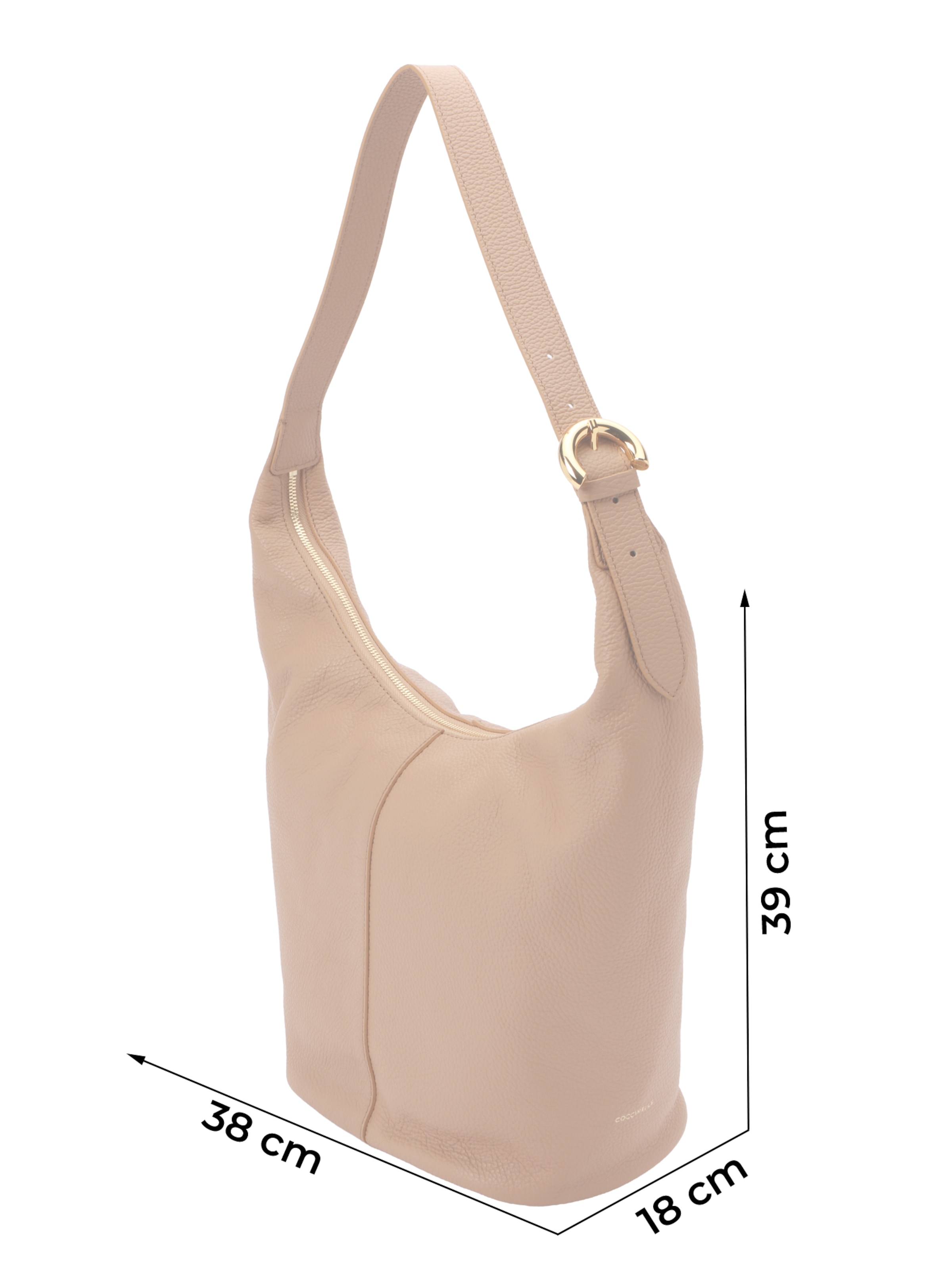 Coccinelle Shoulder bag 'FERNANDA 3' in Beige