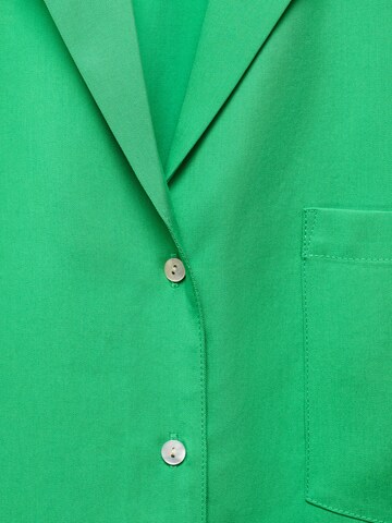 MANGO Blouse 'MOMA' in Groen