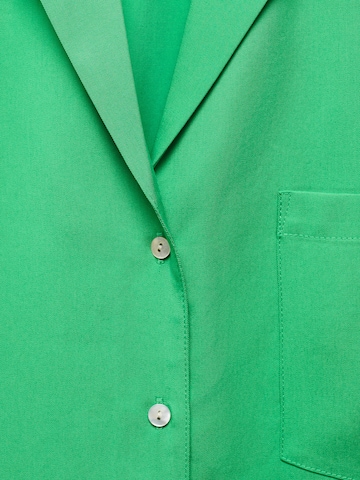 MANGO Блуза 'MOMA' в зелено
