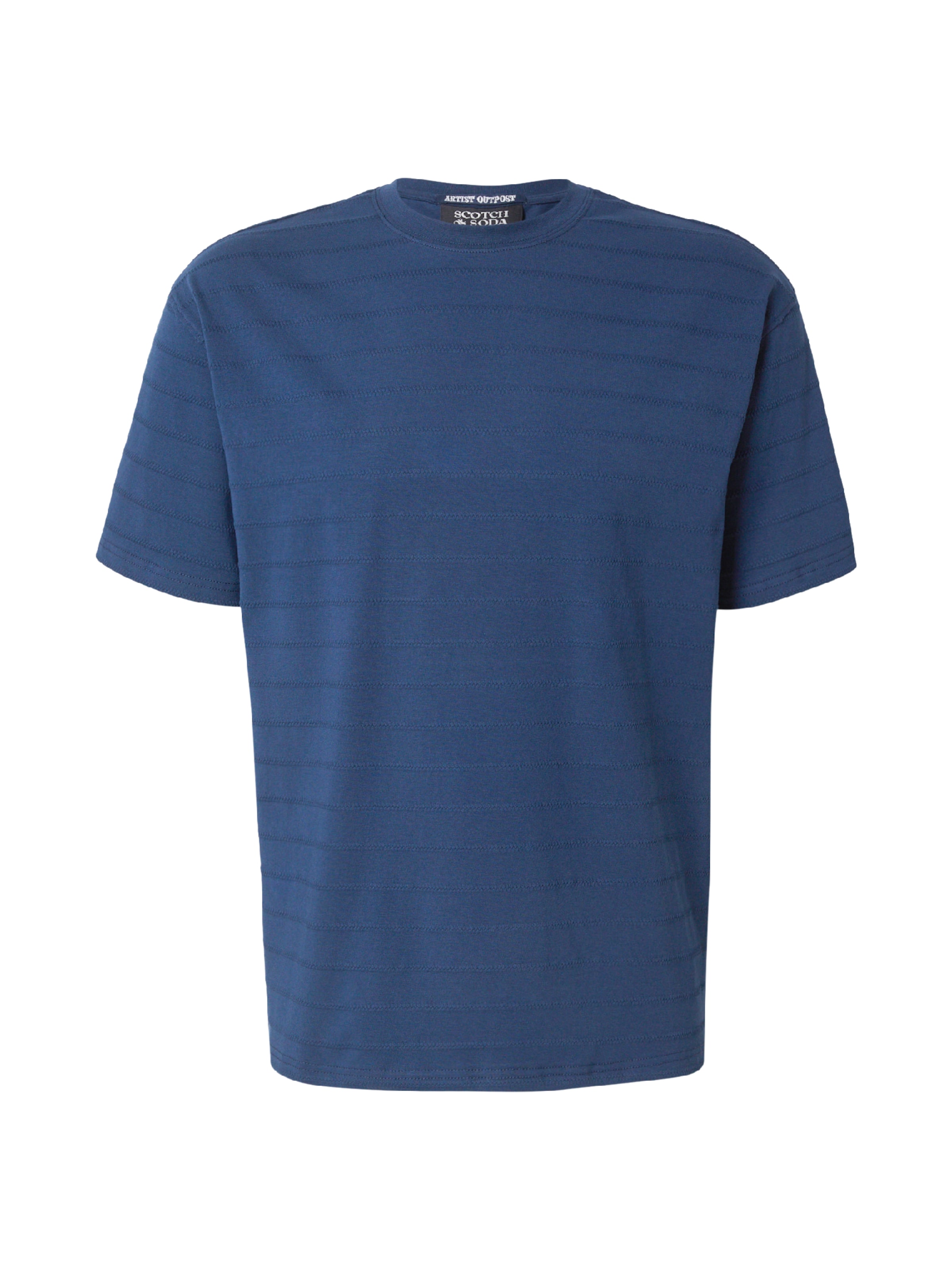 T-Shirt SCOTCH & SODA en bleu : devant