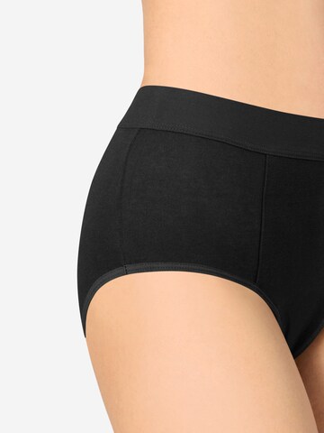 Slip ' Alles Geregelt High Waist Extrastark ' Nur Die en noir