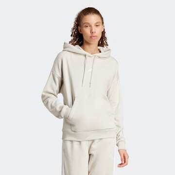 ADIDAS SPORTSWEAR Sport sweatshirt 'Essentials' i vit: framsida