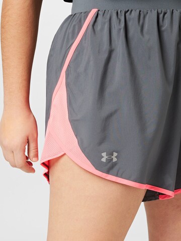 UNDER ARMOUR Regular Sportbroek in Grijs