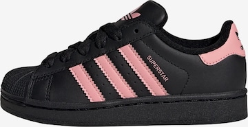 ADIDAS ORIGINALS Tennarit 'Superstar II' värissä musta: etupuoli