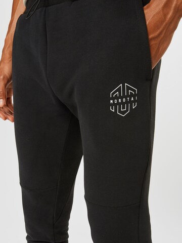 MOROTAI Tapered Sports trousers in Black