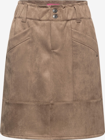 STREET ONE Skirt in Beige: front