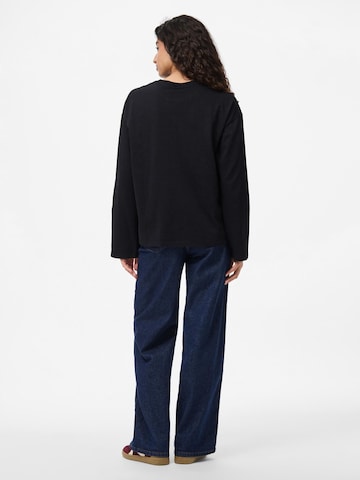 PIECES Shirt 'Sadie' in Black