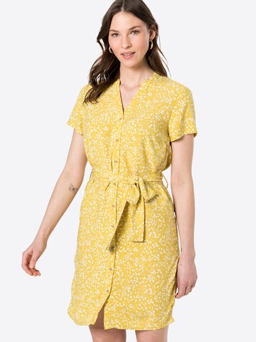 Robe-chemise 'HESSA' OBJECT en jaune : devant