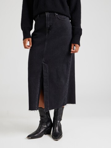 7 for all mankind Skirt 'KELLIE' in Black: front
