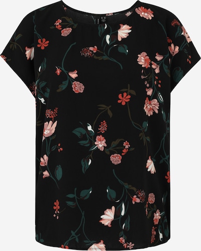 Vero Moda Tall Pusero 'VMNEWHALLIE' värissä oliivi / jade / vanha roosa / musta, Tuotenäkymä