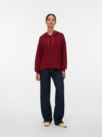 Sweat-shirt 'VMHali' VERO MODA en rouge : devant
