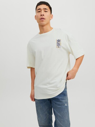 JACK & JONES T-Shirt 'Trust' in Weiß: Vorderseite