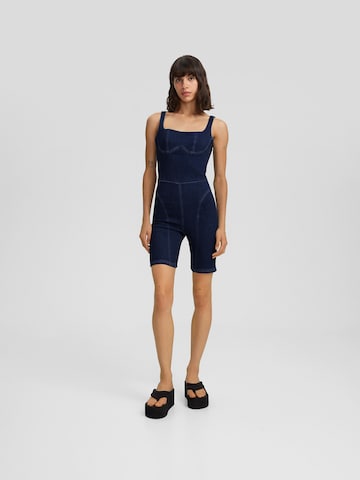 Bershka Jumpsuit in Blau