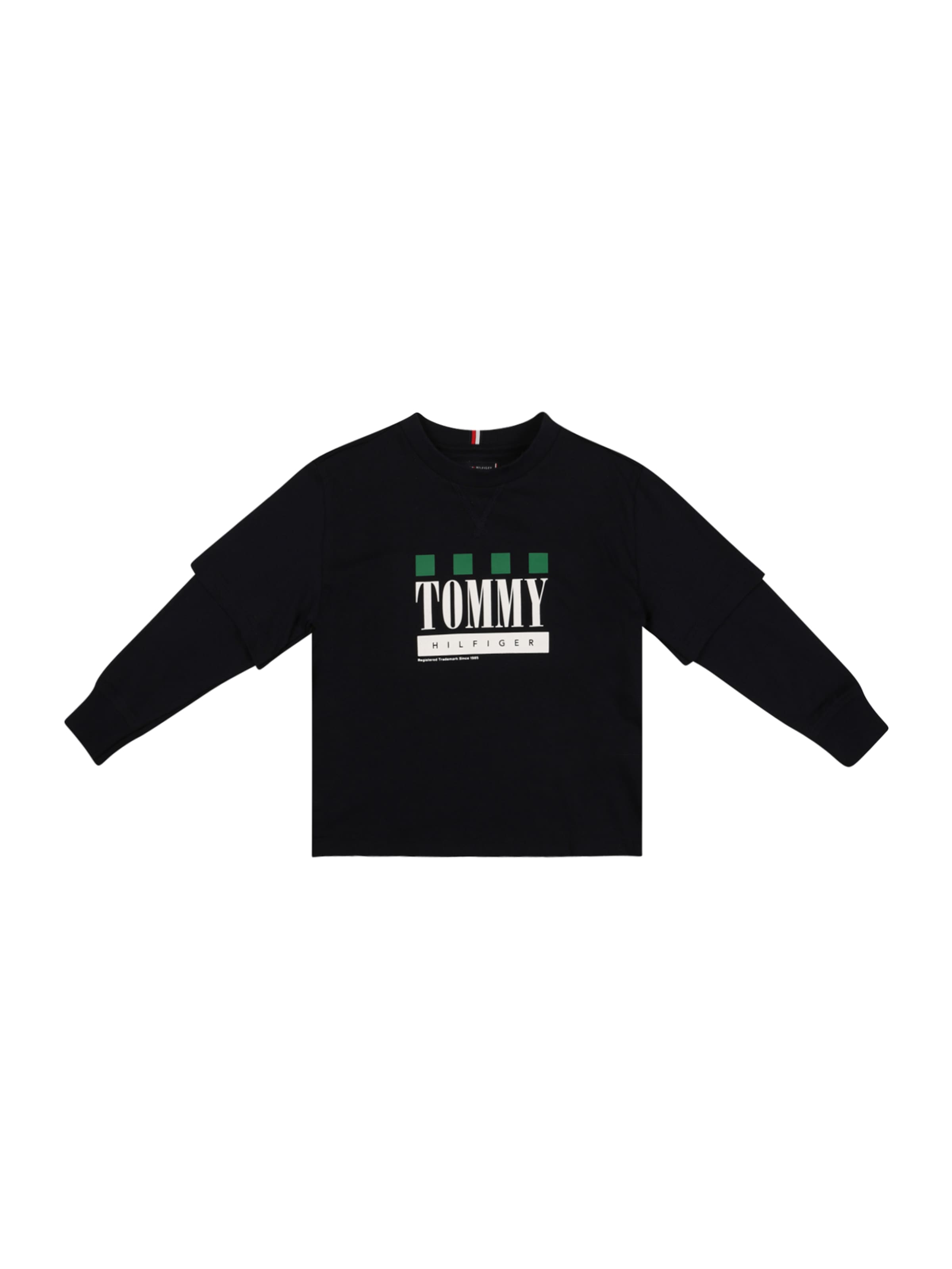 TOMMY HILFIGER Tričko - Modrá: predná strana