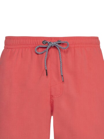 PROTEST Board Shorts 'Davey' in Red