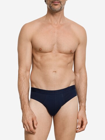 Slip 'Essentials' Hanro en bleu : devant