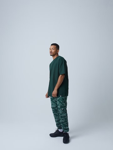 ABOUT YOU x Benny Cristo Shirt 'Hennes' in Green