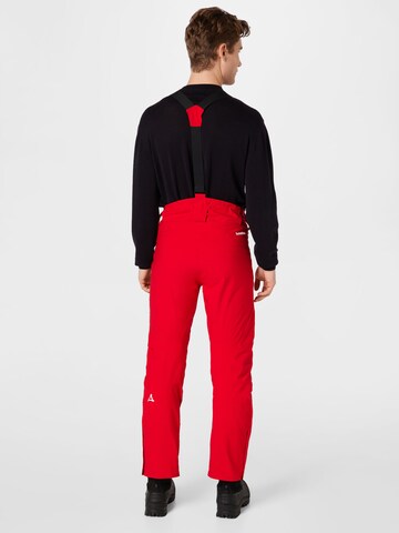 regular Pantaloni per outdoor 'Weissach' di Schöffel in rosso