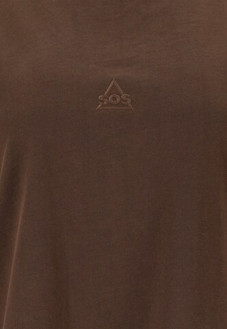 SOS Shirt 'Semeru' in Bruin