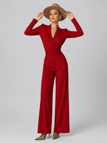 Madnezz House Jumpsuit in Rood
