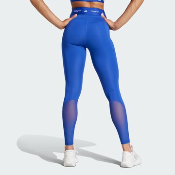 ADIDAS PERFORMANCE Skinny Sports trousers in Blue