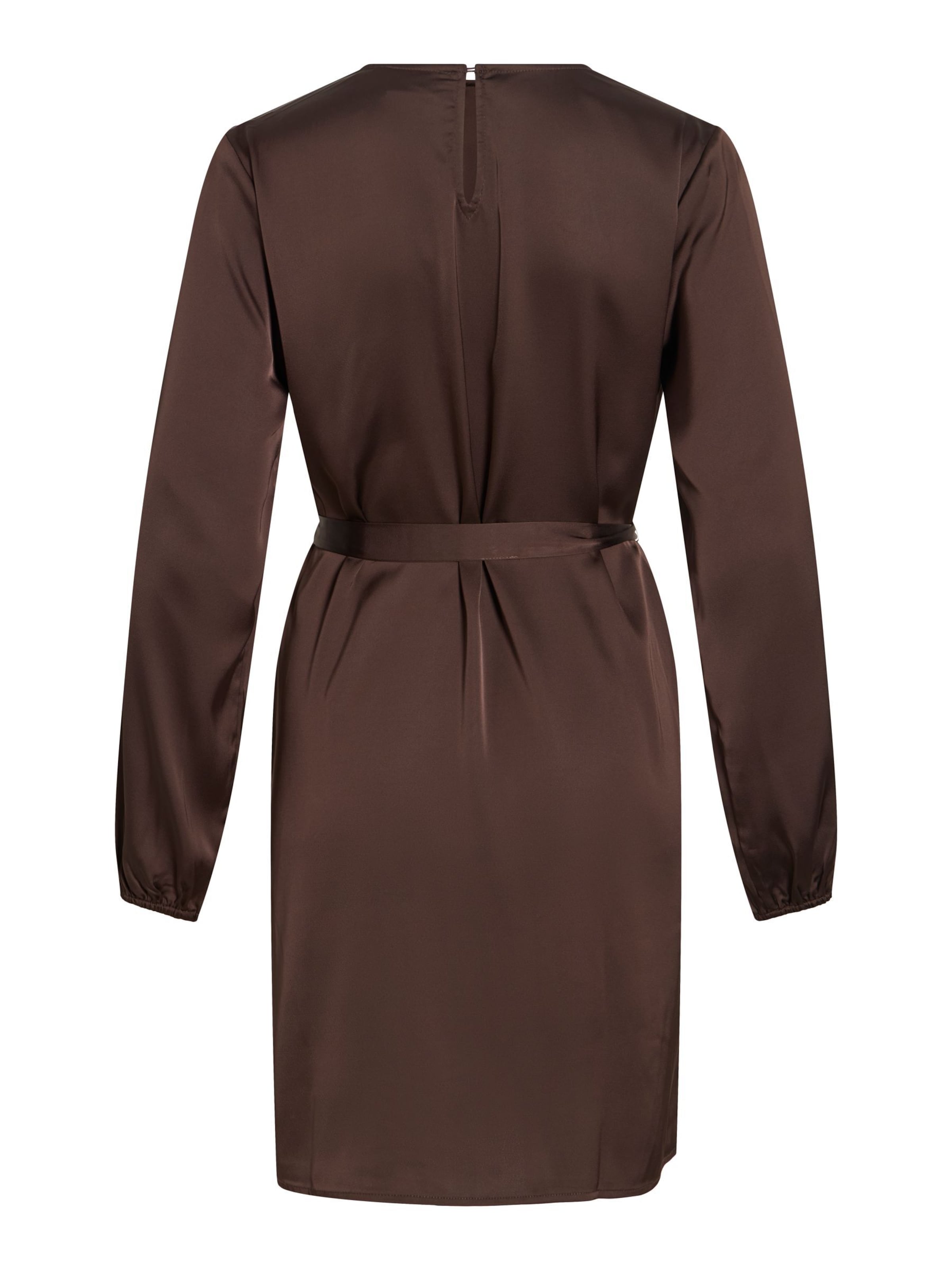 VILA Dress 'VIEnna' in Brown