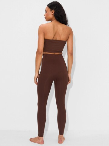 cfab (formerly creamy fabrics) Shapinghose 'Seamless Shaping Leggings'‌‌‌ in Braun