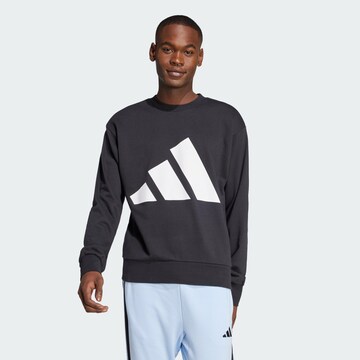 ADIDAS SPORTSWEAR Sports sweatshirt 'Essentials' in Black: front