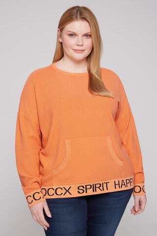 Soccx Sweater in Orange: front