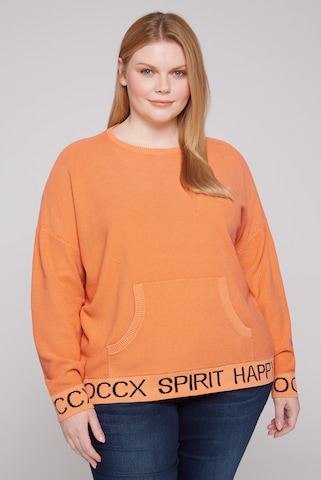 Soccx Sweater in Orange: front