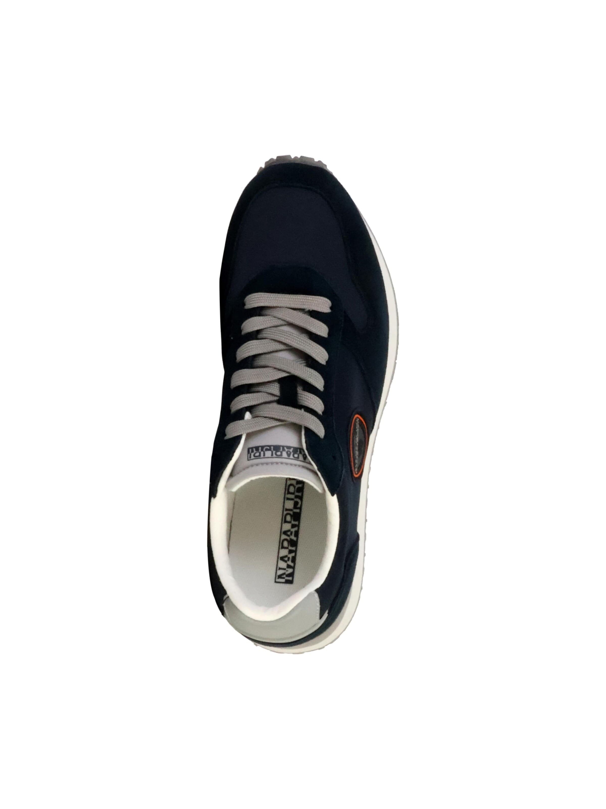 NAPAPIJRI - Calzado deportivo con cordones 'Sun Low-Top-Sneaker aus Leder' en azul