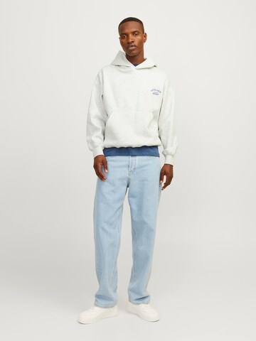 JACK & JONES Sweatshirt 'JJBROOKLYN' in Wit