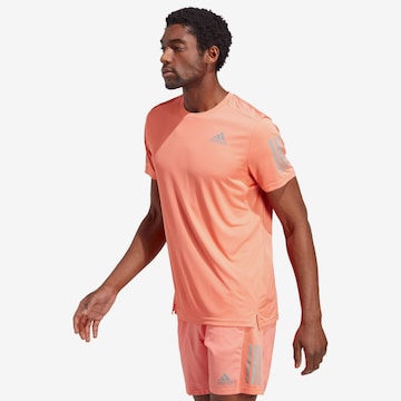 T-Shirt fonctionnel 'Own The Run' ADIDAS SPORTSWEAR en orange